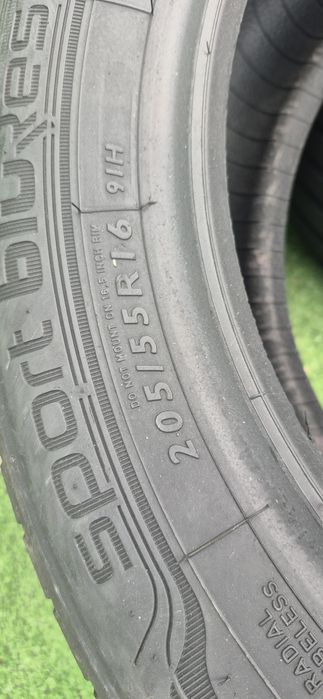 Anvelope 2x205 55 16 Dunlop  dot 20 mm 5.6