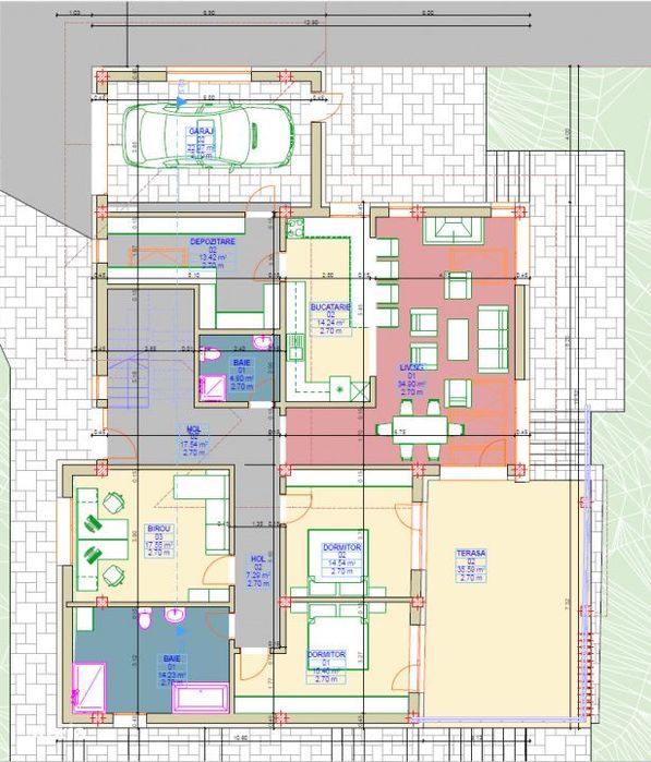 Teren ideal casa sau duplex aproape de padure si paraias