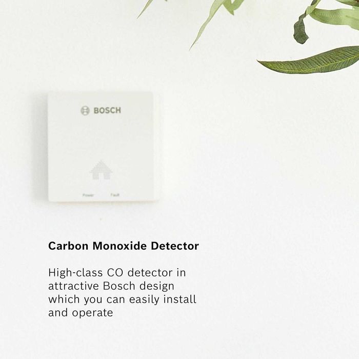 Detector Monoxid de Carbon Bosch D-CO Senzor CO Baterie 8 ani Nou