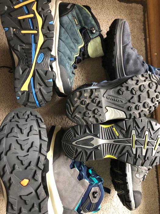 Lowa, Meindl, Quechua, Ecco боти