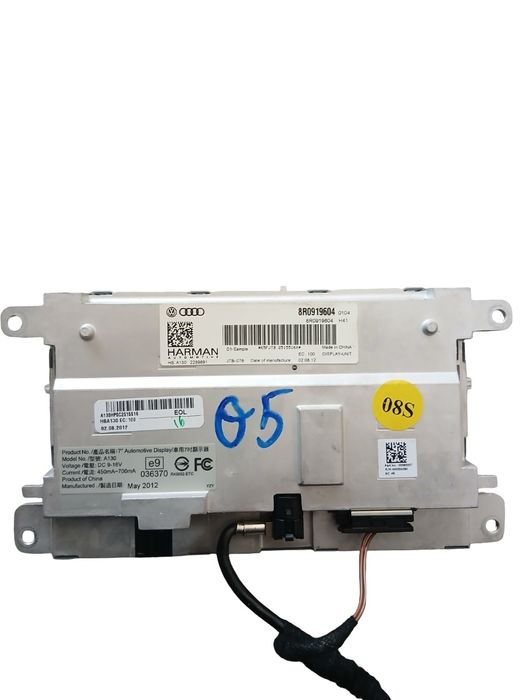 Display Navigatie Audi Q5 Ii Fyb 2016 - > 8R0919604