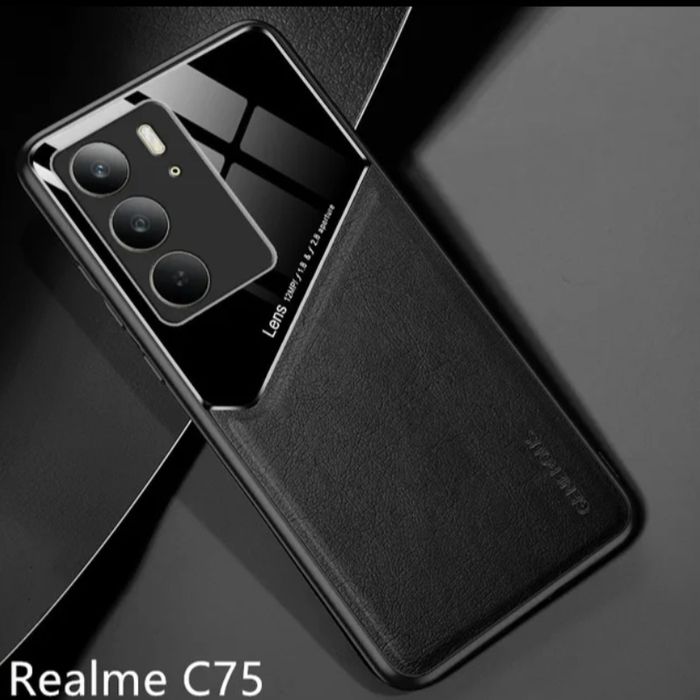 Realme 14 Pro+ / 14 14X 5G / GENEROUS Кожен кейс гръб с магнит