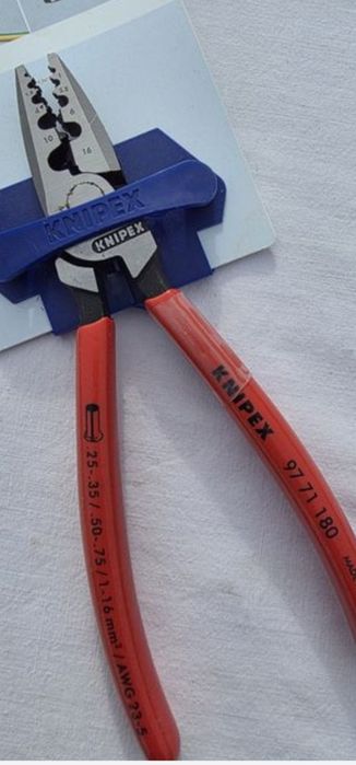 Cleste profesional pentru sertizat Knipex 97 71 180