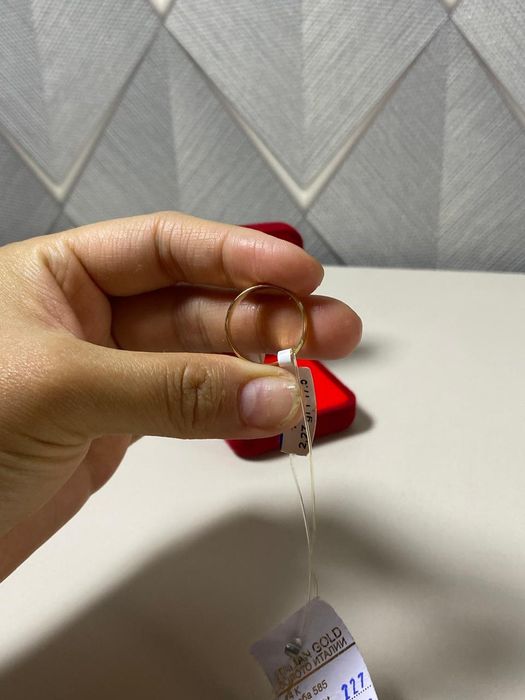 Золото обручалка новый