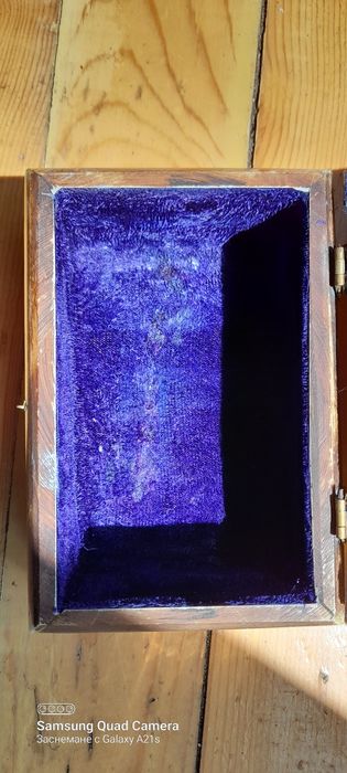 Кутия за бижута от  кост