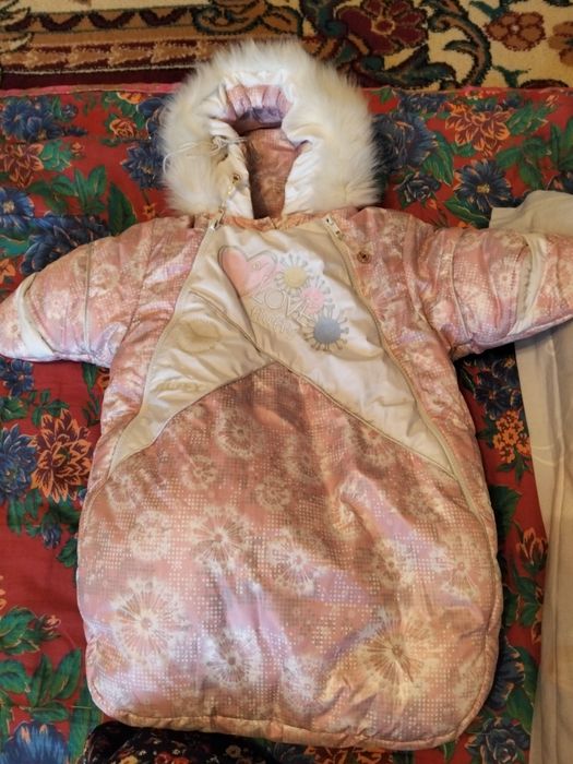 Детский конверт для девочки  5000тг