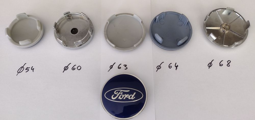 Capace jante aliaj Ford 54 mm 60 mm 63 mm 64 mm 68 mm