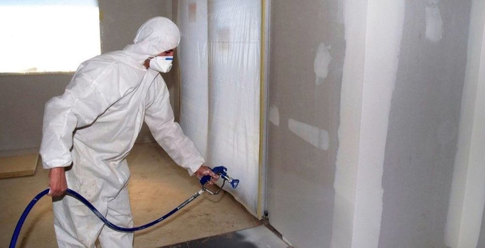 Безвоздушная покраска наружная внутренние покраска стен покраска стены