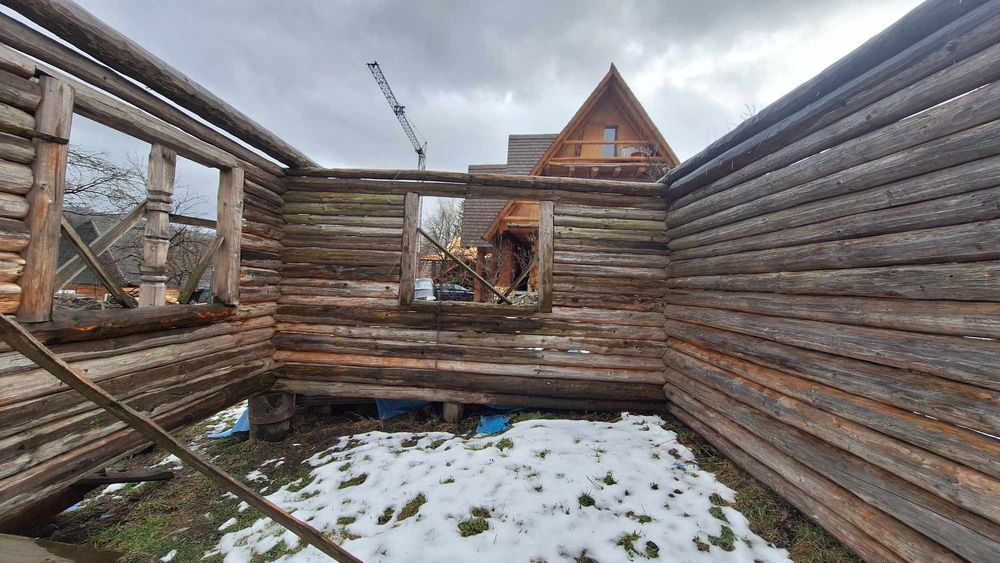 Cabana lemn rotund 7x5