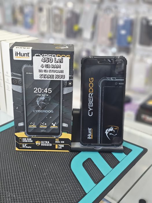 Ihunt Cyber Dog, 4/32 GB, Nou, 2 ani garanție