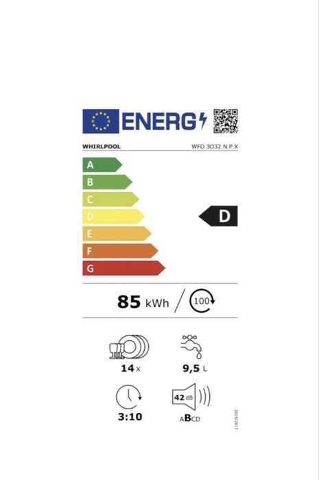 Masina de spalat vase Whirlpool 14 seturi 10 programe! Nou Sigilat !