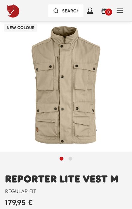 FjallRaven Wild Vest MT XXL harkila deerhunter pinewood blaser kuiu