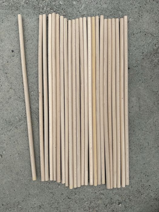 Bețe lemn fag – Ø15,3 mm – 0,49 bani
