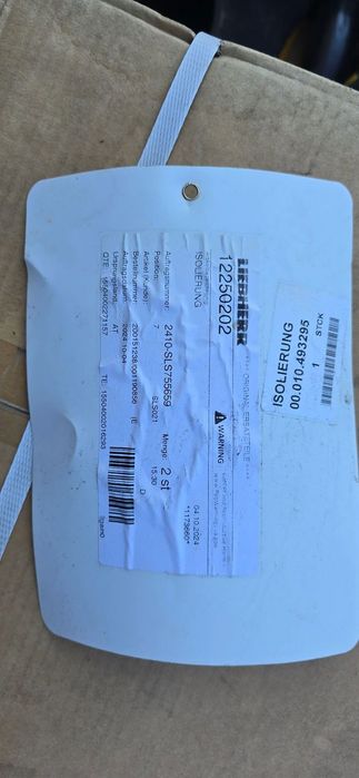 Lot Piese ORIGINALE Utilaje Noi JCB, Liebherr, WABCO, CVA