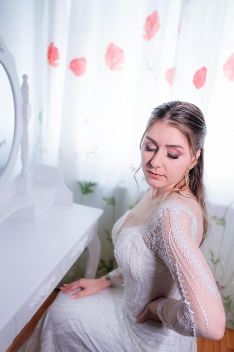 Rochie de mireasă XS/S – elegantă, foarte bine întreținută