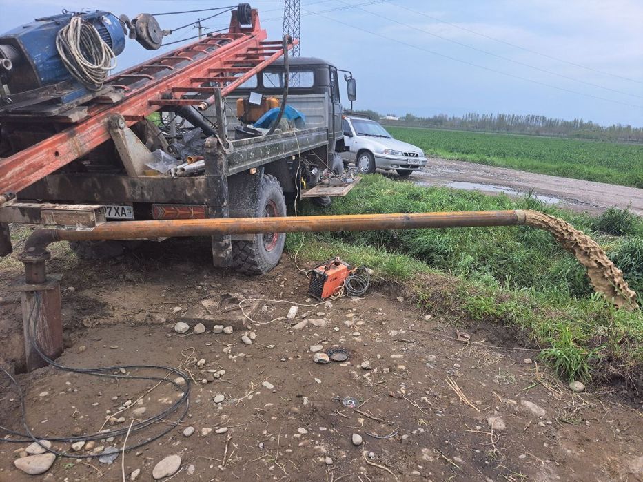 Buravoy, suv chiqarish, artizan qazish