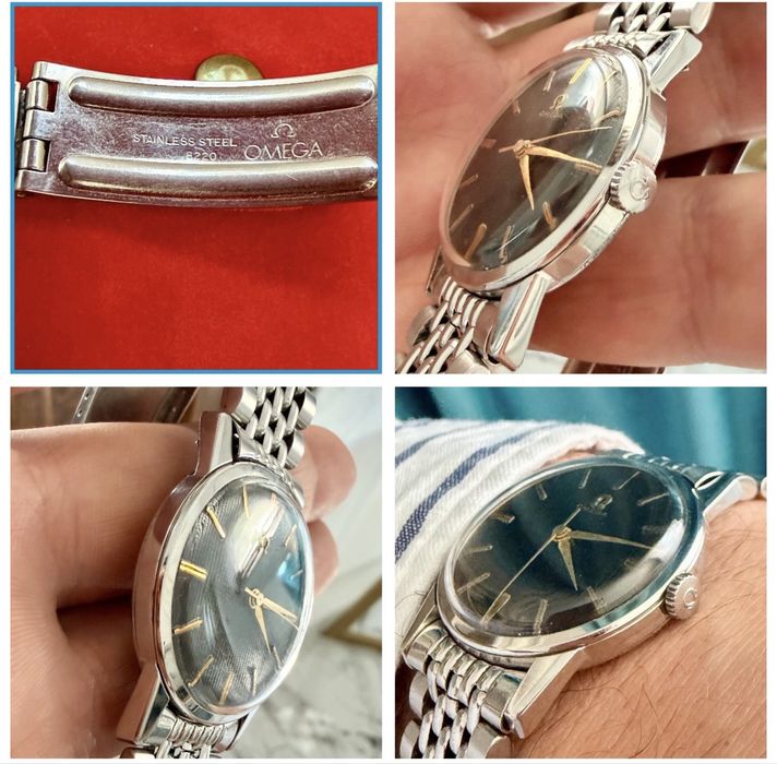 Ceas Omega Seamaster /Black Tapestry Cadran/cal 268/ Anul1961