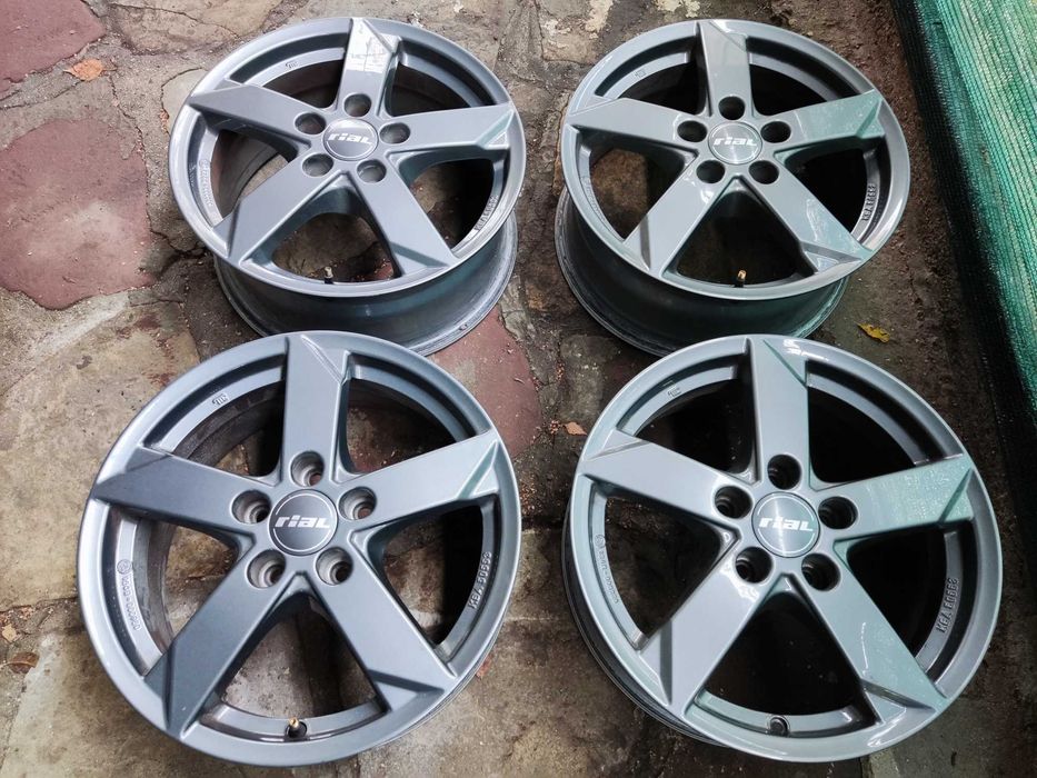 5x112 16 цола лети джанти Rial 16 цола 5x112 VW Audi Seat ET50
