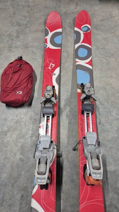 Ски за туринг G3 + автомати Naxo + колани G3