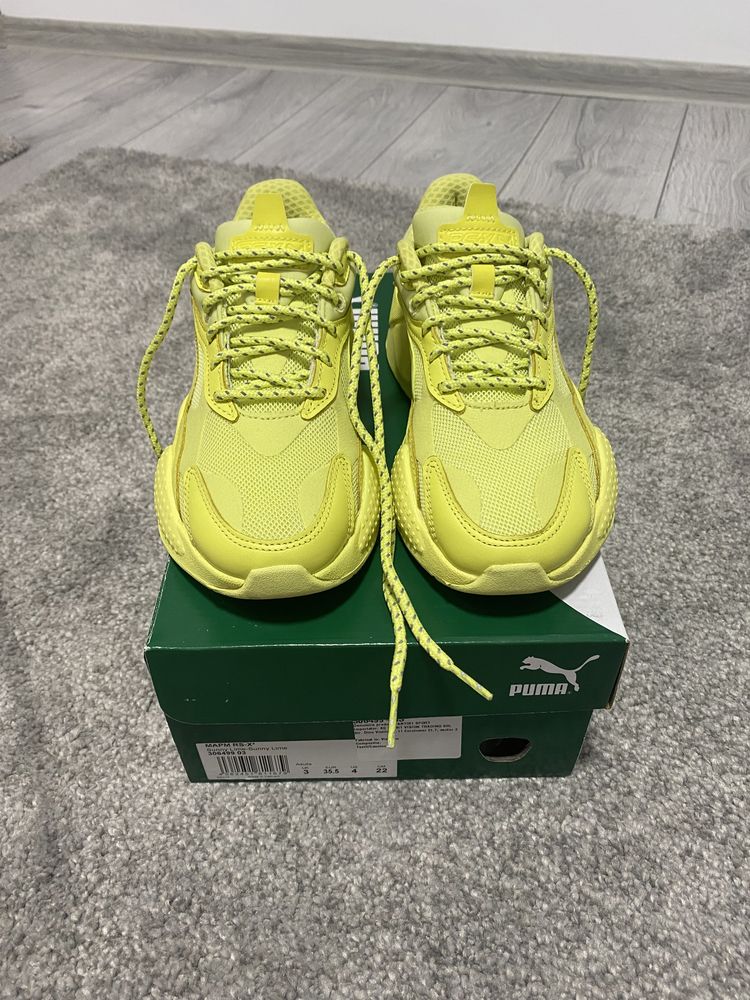 Adidasi Puma MAPM RS X3 Sunny Lime marimea 35 5 22cm Bucuresti