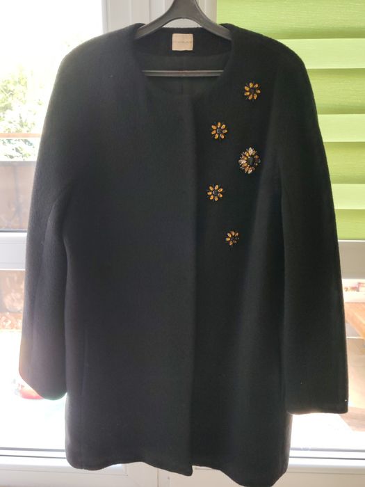 Пальто шерстяное