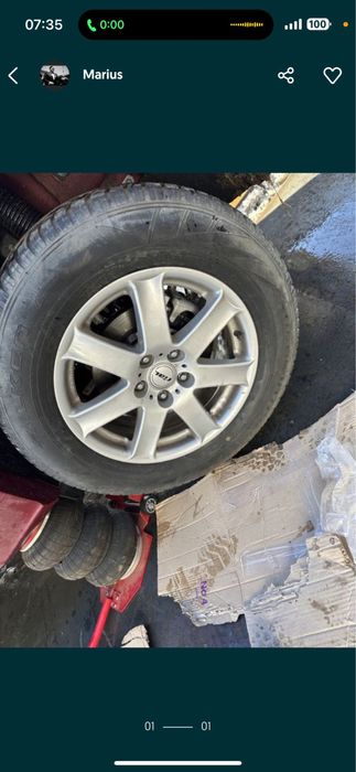 Jante cu anvelope iarna  Hyundai  Santa Fe