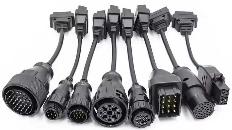 Преходни кабели за диагностика на камиони