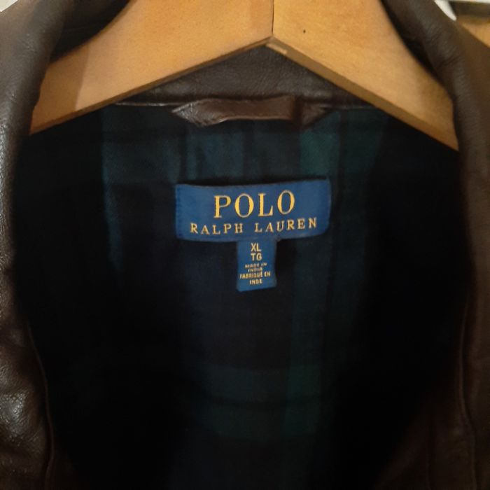 Кожено яке естествена кожа polo ralph lauren