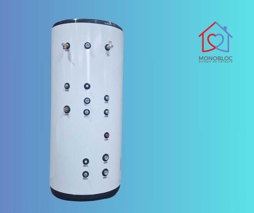 Boiler Puffer Monobloc INOX DT-500/400/300 Pompa Caldura