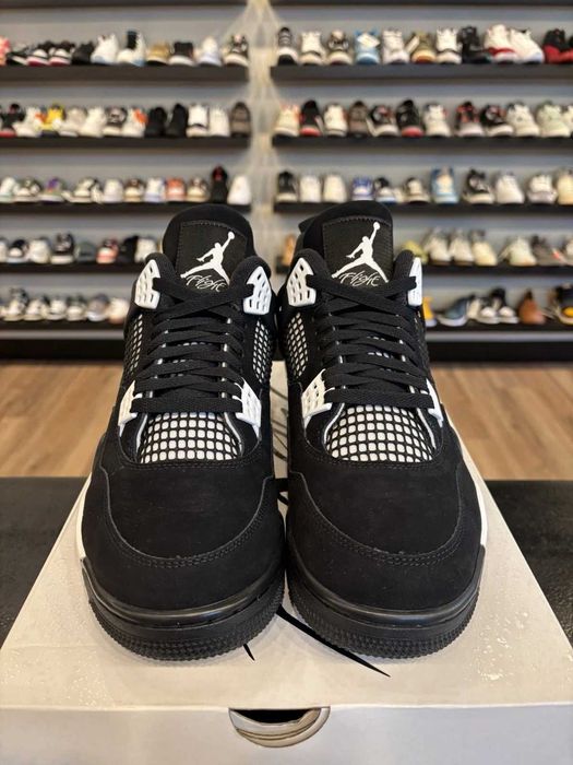 !REDUCERE! Jordan 4 Retro White Thunder - Verificare Colet -