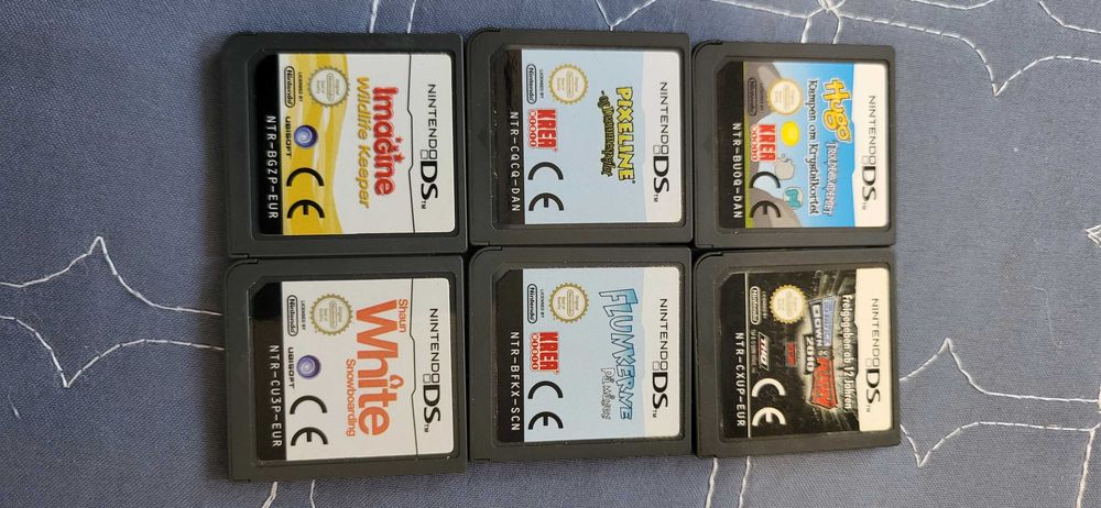 Nintendo DS jocurii  diferite 100 lei 6 bucatii