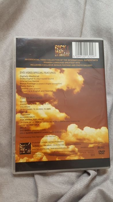DVD CD VSH Ricky Martin