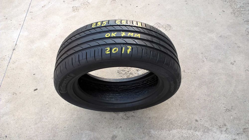 O anvelopa vara 235 55 18 continental sportcontact 5 profil 7 mm