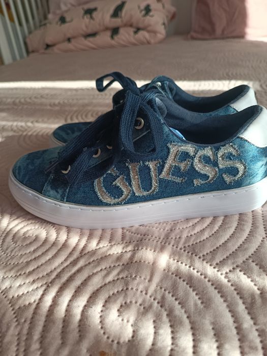 Guess- дънкови кецове  38 номер