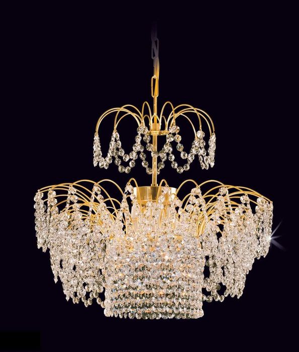 Люстра из чешского хрусталя Preciosa