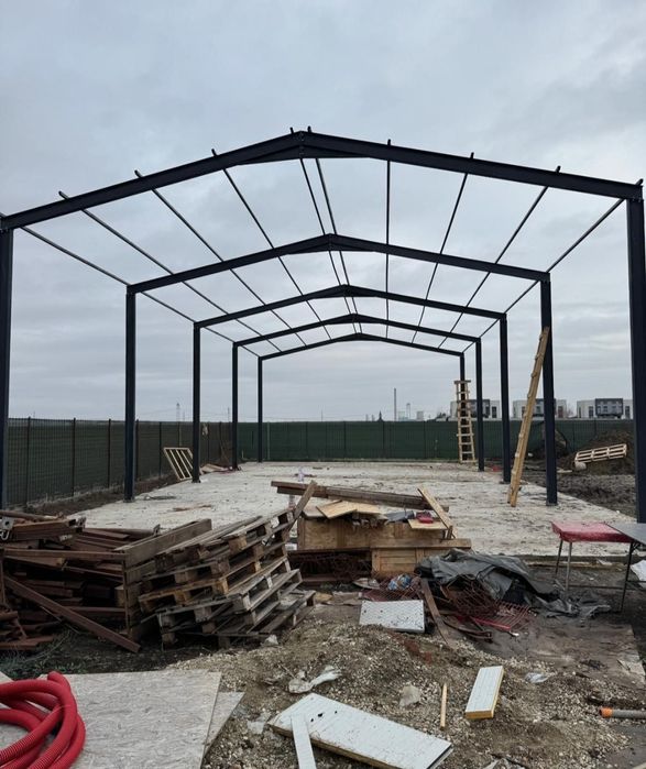 Vând hale si structuri metalice.
Acestea sunt pe diferite dimensiuni i