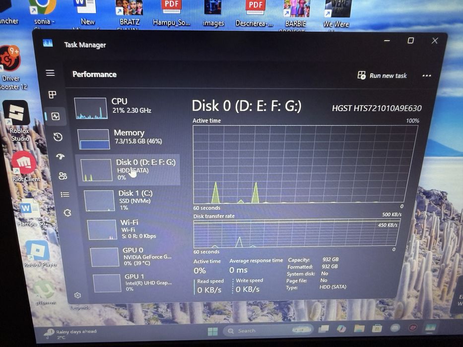 Laptop Gaming Acer Nitro 5 – i5 Gen 8, GTX 1050, 16GB RAM