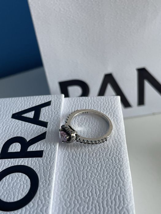 Set Pandora inimă roz – Colier, Cercei și Inel