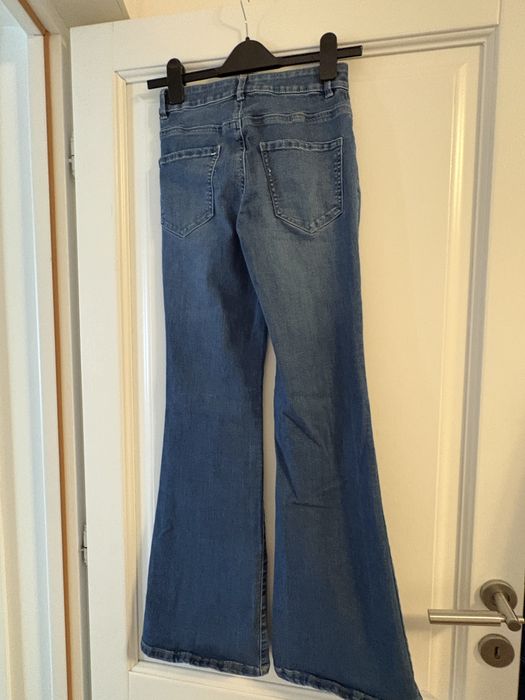 Blugi bootcut marimea XS