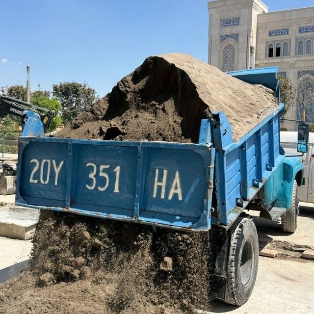 Канпот келинес щебень песок кум канпот пойма ЗИЛ хизмати