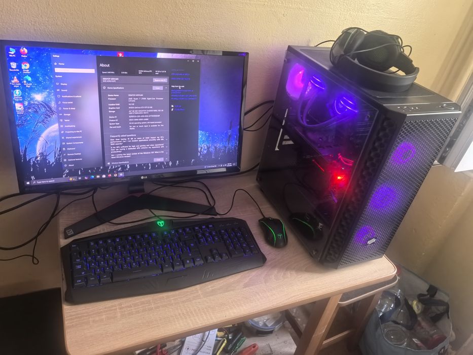 Calculator complet de gaming Ryzen 7 2700X 16gr gtx 1070 8g