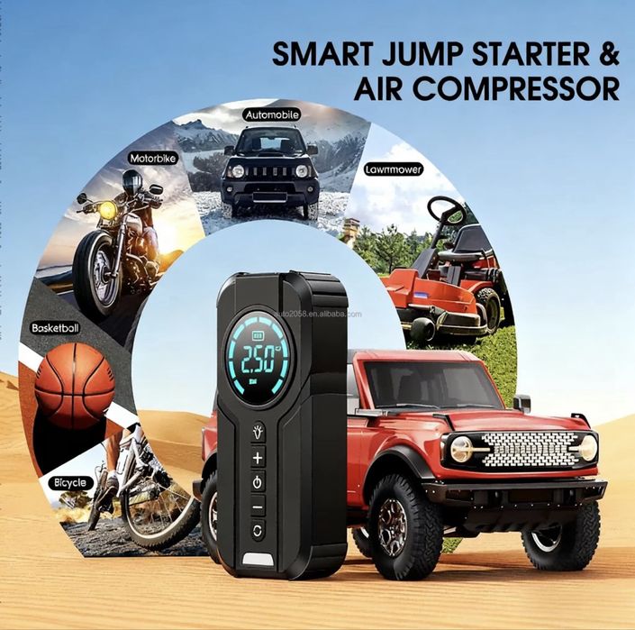 Robot Pornire Auto/ Jump Starter / Compresor