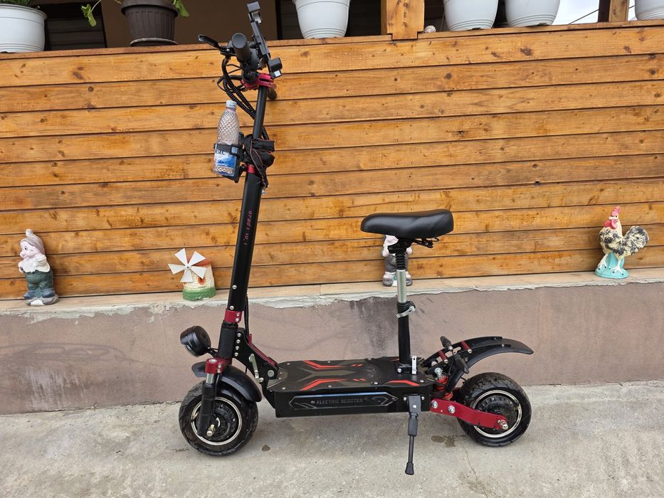 Trotineta electrica Boyueda Q7 Pro Max, 2x1600W, baterie 52V 28Ah