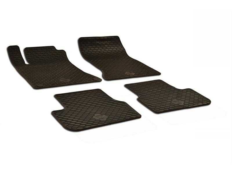 Гумени стелки зa Mercedes GLA X156, 2013-2019 г.,Gumarny Zubri