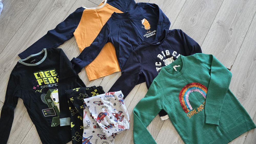 Кофта пижама 5-6лет 110-116см