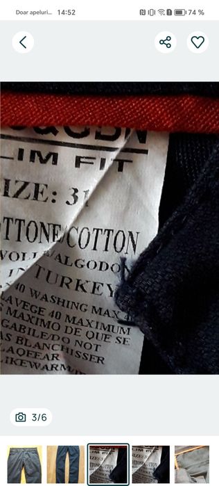 Pantaloni negri băieți