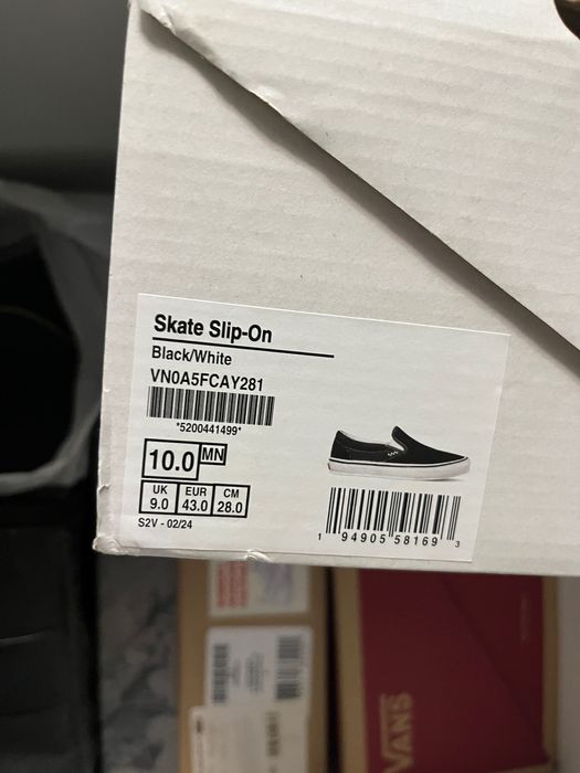 Слипоны Кеды Vans pro