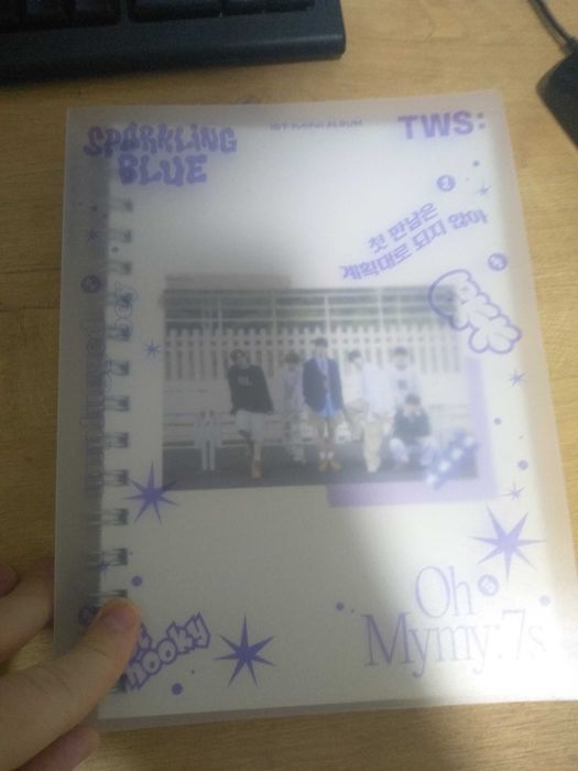 Альбом TWS Sparkling blue из кореи продам СРОЧНО