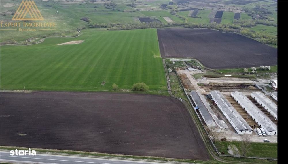 Teren 4Ha la Dn17 deschidere 200m