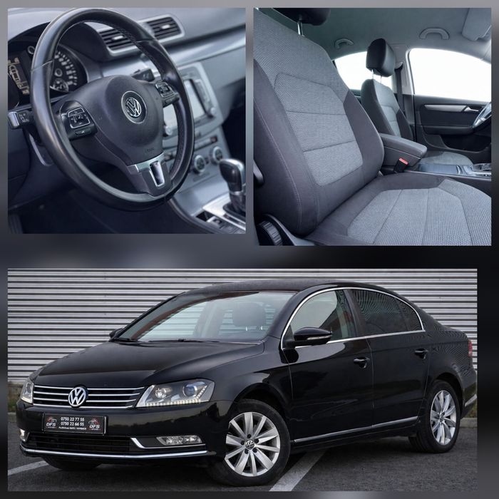 Vand Volkswagen Passat B7 inmatriculata RO 2.0TDI LED automata urgent negociabil